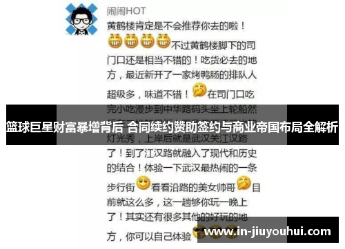 篮球巨星财富暴增背后 合同续约赞助签约与商业帝国布局全解析