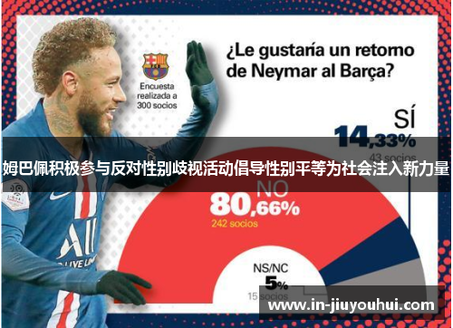 姆巴佩积极参与反对性别歧视活动倡导性别平等为社会注入新力量